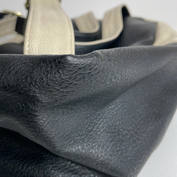 Steve Madden Faux Leather Back and Cream Backpack - Picture 7 of 13